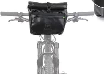 Bolsa Bike Guidão Nomade Top Load Curtlo 100% Impermeável Preto