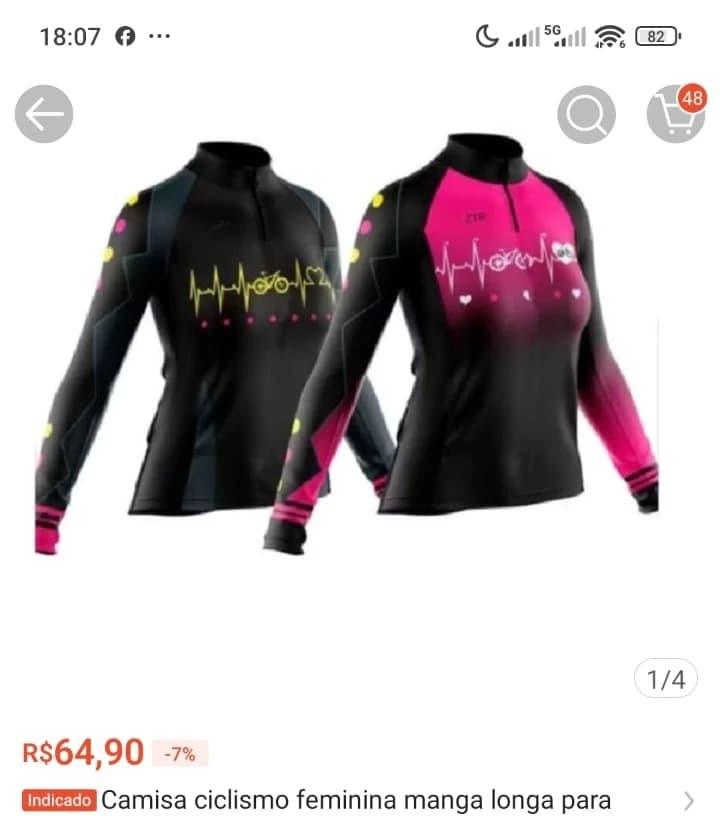 Camisa Ciclismo Feminina Manga Longa Para Ciclista Blusa Comprida