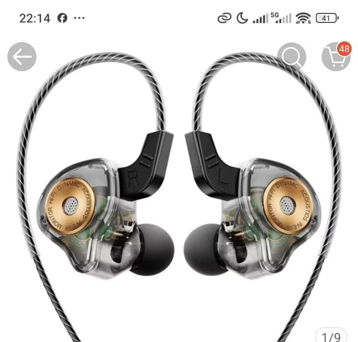 Fones de Ouvido Esportivos Para Corrida com Controle de Linha e Microfone Qkz Ak6 Ultra Gamer