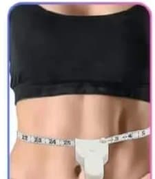 Kit Trena de Fita Métrica Flexível Circunferência Para Medição Corporal