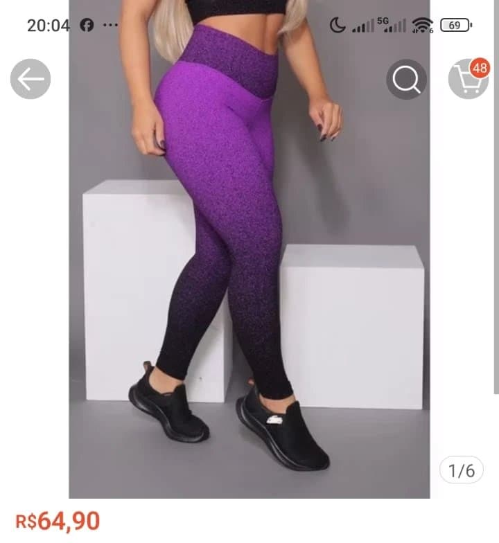 Legging Degrade Poliamida