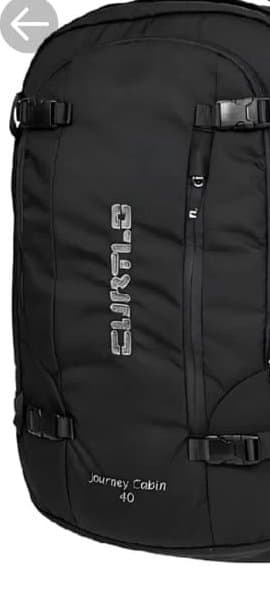 Mochila Curtlo Cabine A Bordo Do Avião Journey Cabin 40L Ideal Para Viagens Ou Mochilão