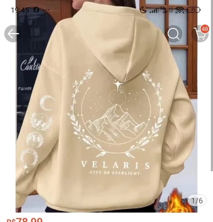 Moletom Canguru Unissex - Velaris