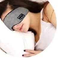 Tapa Olho Máscara Dormir Fone De Ouvido Bluetooth Confortável