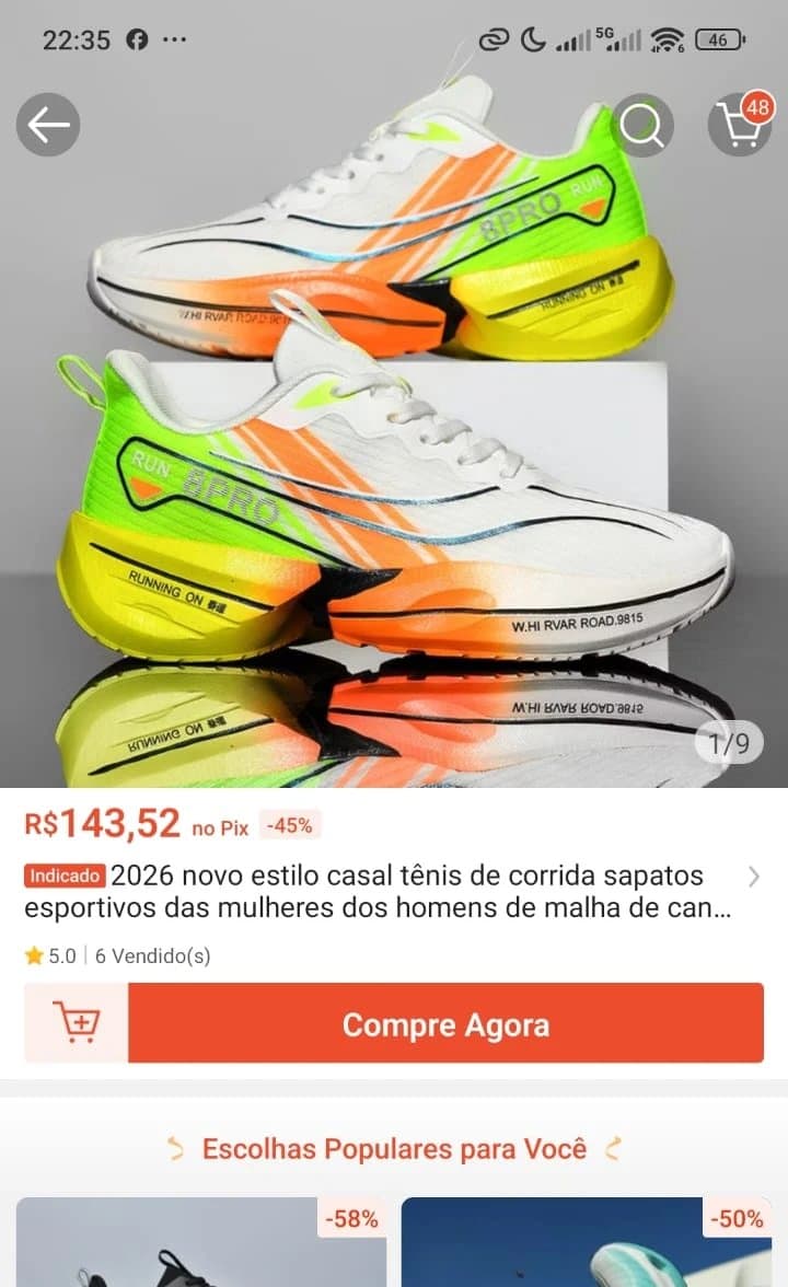 2026 Novo Estilo Casal Tênis De Corrida Sapatos Esportivos Das Mulheres Dos Homens de Malha