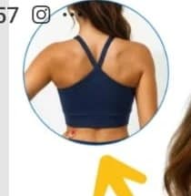 Top Cropped Feminino Alça Cruzada Fitness Suplex Power Zero Transparência Para Academia e Dia a Dia
