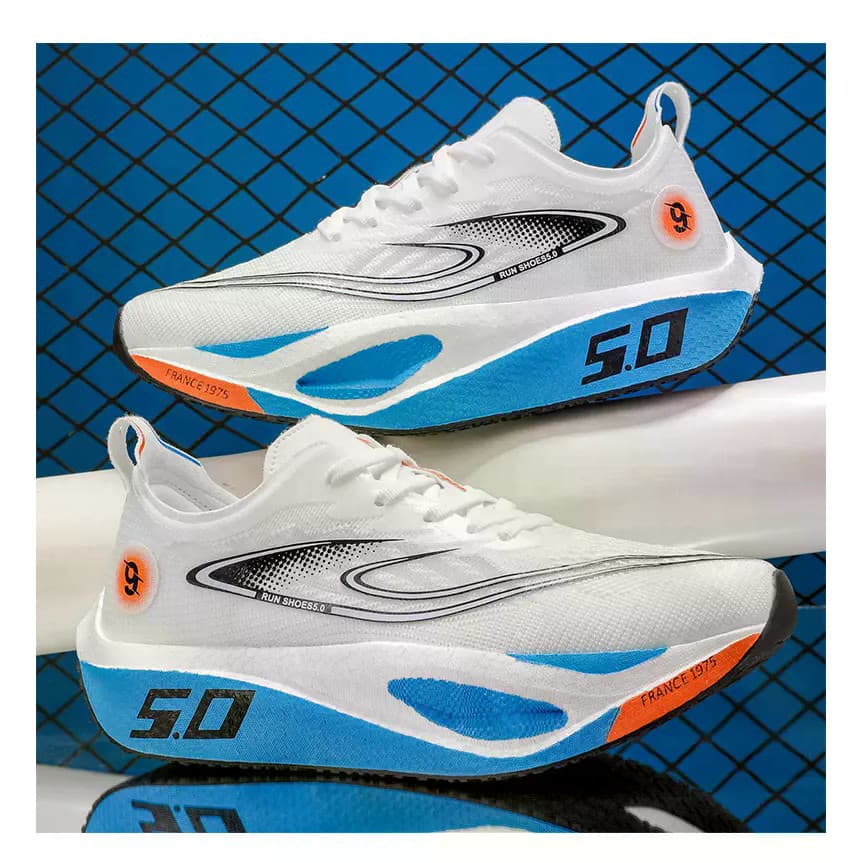 Novo Estilo Moda Na Moda Sapatos Esportivos Placa De Carbono Maratona Corrida